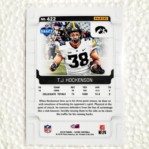 Iowa Hawkeyes 6 Card Lot - CFTBL [4_3_1] - Picture 14 of 14